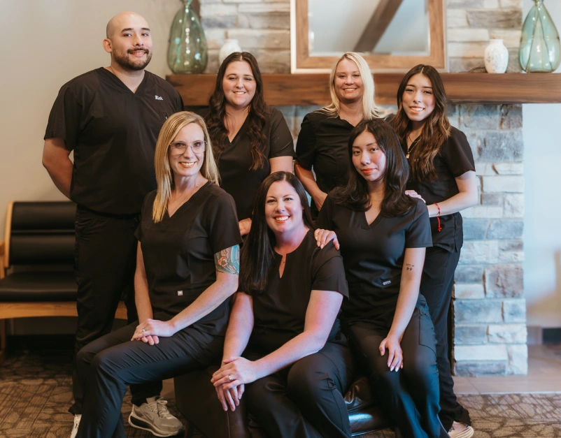 Friendly dental team at Oregon Smile Care Center in Salem, OR