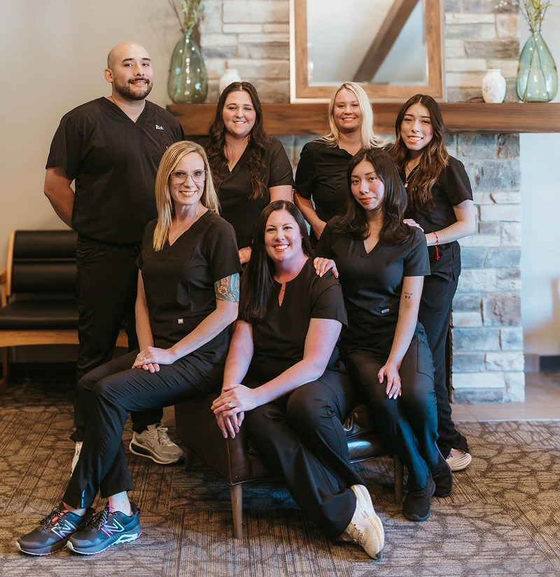 Dental assistant team at Oregon Smile Care Center